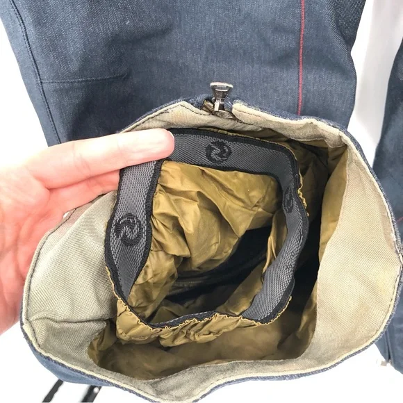 ROSSIGNOL Ski Snowboard Pants Men L Gore-Tex Blue Winter Snow Outdoor Snow Pants - Picture 9 of 14